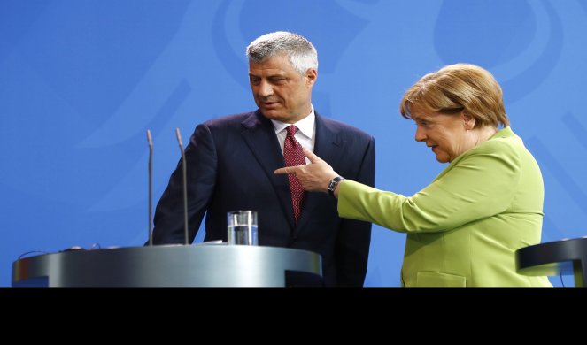 ​PRIŠTINSKI LIST ZERI: Hašim Tači ne sluša Angelu Merkel, trebalo bi ga ZAUSTAVITI ŠTO PRE!